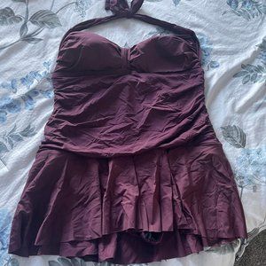 Ralph Lauren Chaps womens plus bathing suit